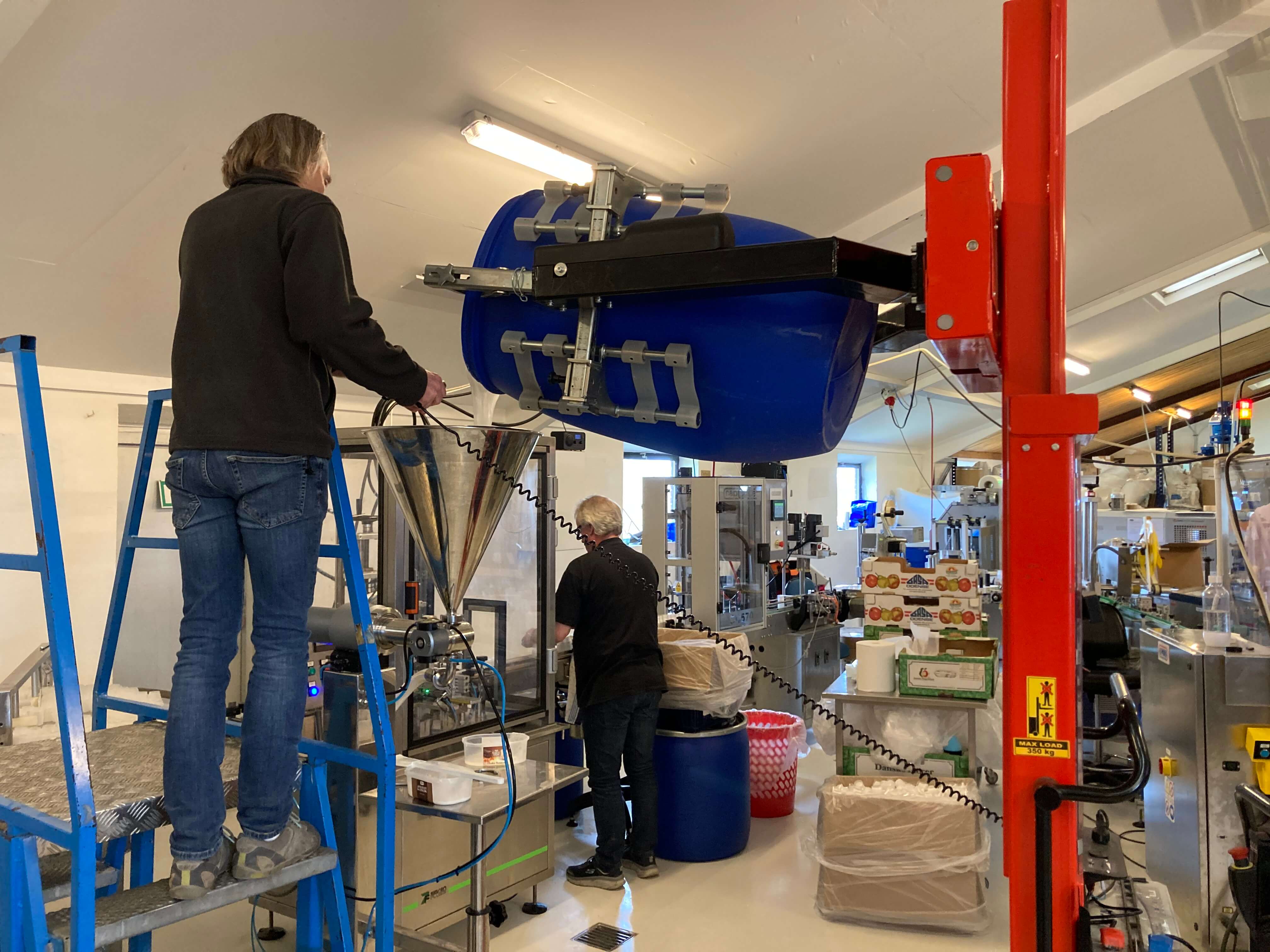 Gollane sparer tid og penge i produktionslinjen